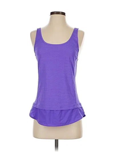 Pre-owned Lululemon Athletica Active Tank Top In Purple