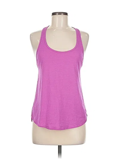 Pre-owned Lululemon Athletica Active Tank Top In Purple