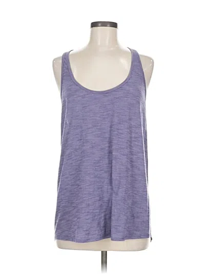 Pre-owned Lululemon Athletica Active Tank Top In Purple