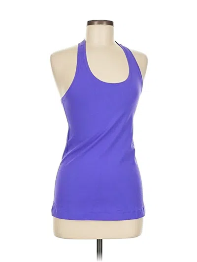 Pre-owned Lululemon Athletica Active Tank Top In Purple