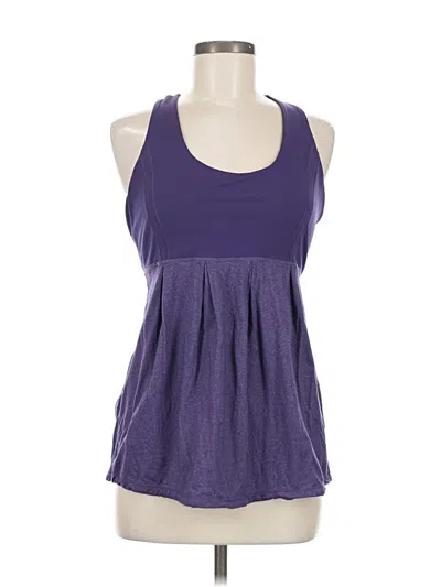 Pre-owned Lululemon Athletica Active Tank Top In Purple