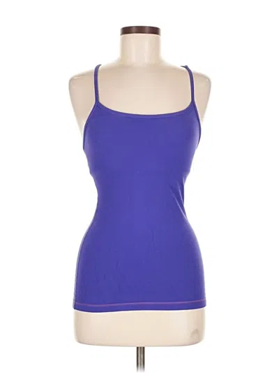 Pre-owned Lululemon Athletica Active Tank Top In Purple