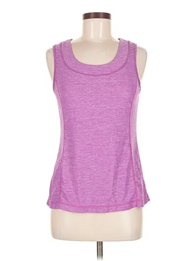 Pre-owned Lululemon Athletica Active Tank Top In Purple