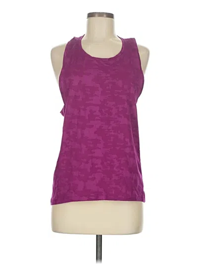 Pre-owned Lululemon Athletica Active Tank Top In Purple