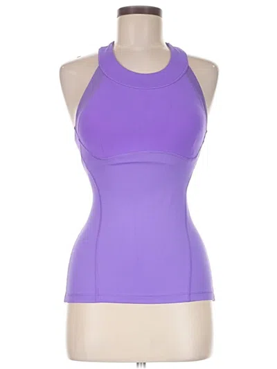 Pre-owned Lululemon Athletica Active Tank Top In Purple