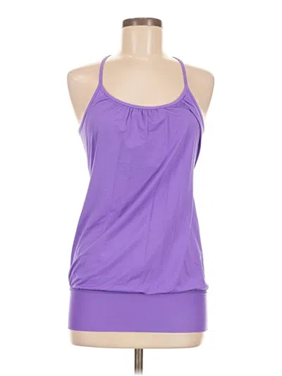 Pre-owned Lululemon Athletica Active Tank Top In Purple