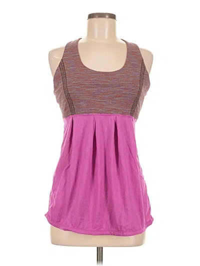 Pre-owned Lululemon Athletica Active Tank Top In Purple