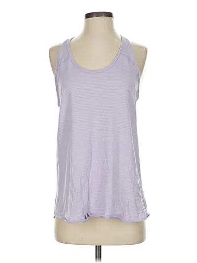 Pre-owned Lululemon Athletica Active Tank Top In Purple