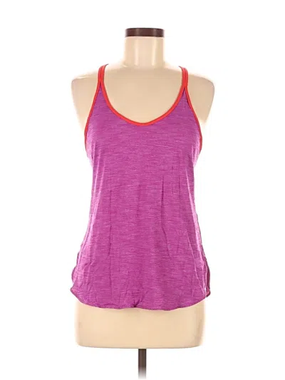 Pre-owned Lululemon Athletica Active Tank Top In Purple