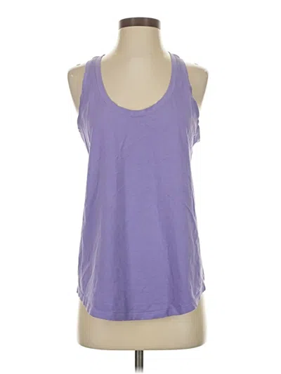 Pre-owned Lululemon Athletica Active Tank Top In Purple