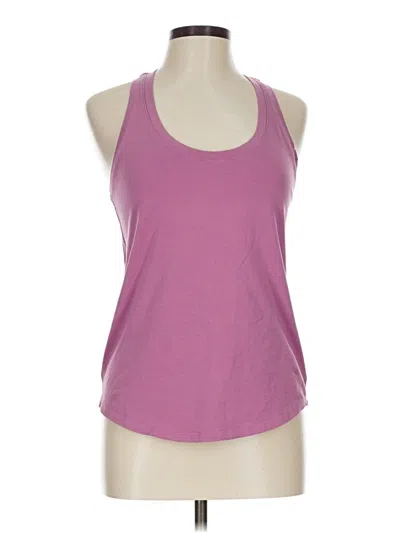 Pre-owned Lululemon Athletica Active Tank Top In Purple