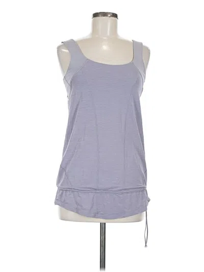 Pre-owned Lululemon Athletica Active Tank Top In Purple