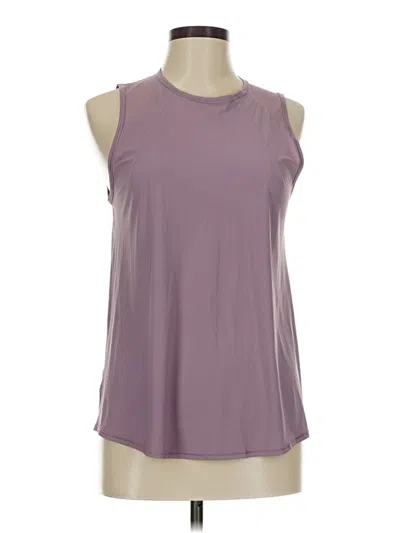 Pre-owned Lululemon Athletica Active Tank Top In Purple