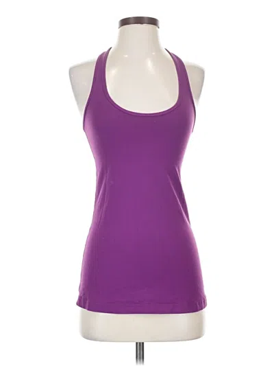 Pre-owned Lululemon Athletica Active Tank Top In Purple