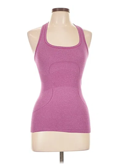 Pre-owned Lululemon Athletica Active Tank Top In Purple