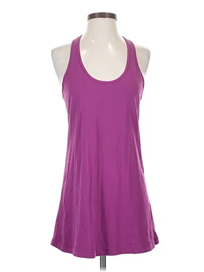 Pre-owned Lululemon Athletica Active Tank Top In Purple