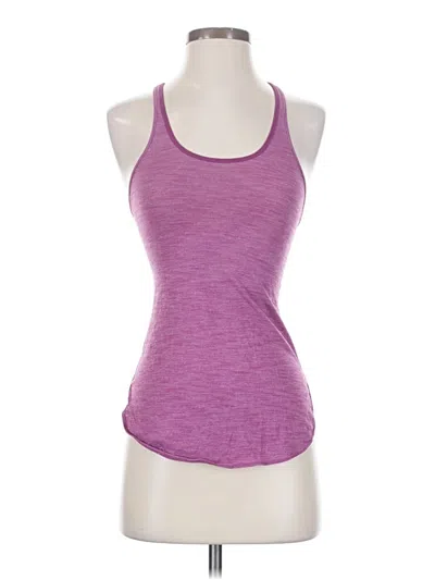 Pre-owned Lululemon Athletica Active Tank Top In Purple