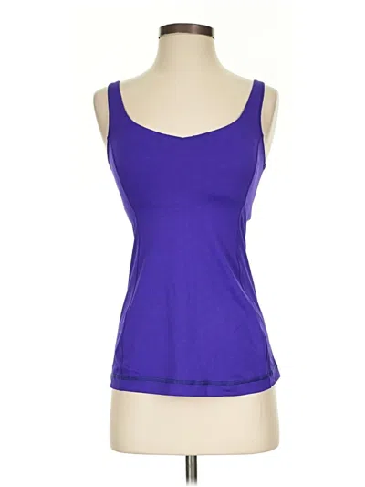 Pre-owned Lululemon Athletica Active Tank Top In Purple