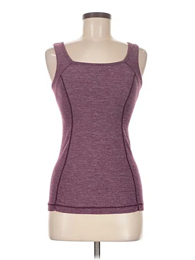 Pre-owned Lululemon Athletica Active Tank Top In Purple