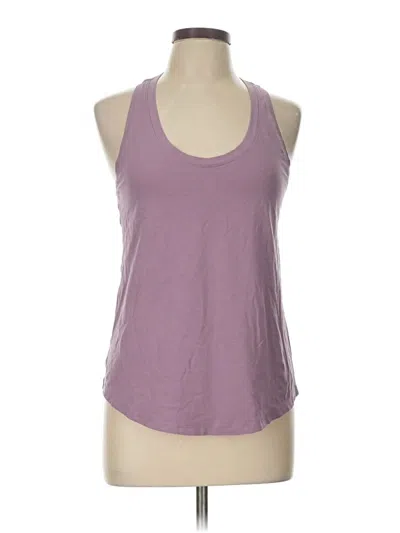 Pre-owned Lululemon Athletica Active Tank Top In Purple