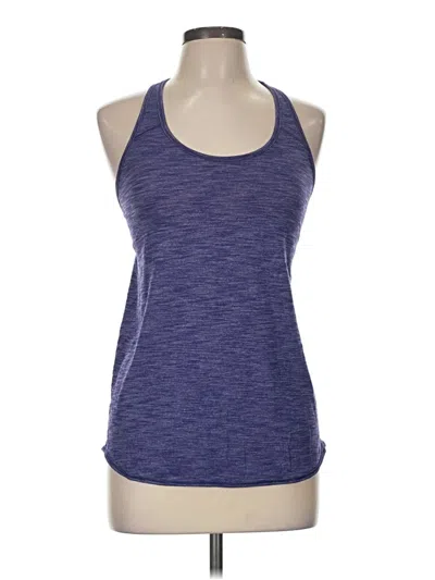 Pre-owned Lululemon Athletica Active Tank Top In Purple