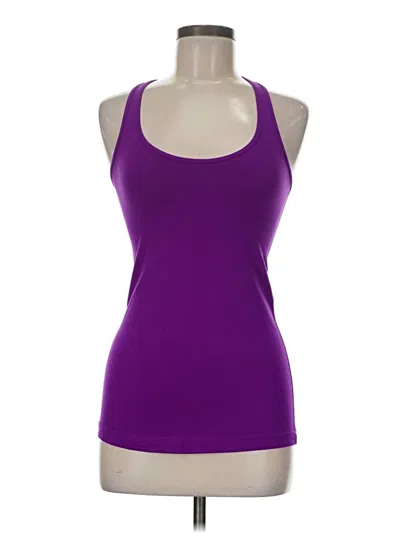 Pre-owned Lululemon Athletica Active Tank Top In Purple