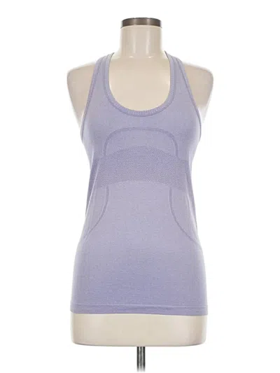 Pre-owned Lululemon Athletica Active Tank Top In Purple