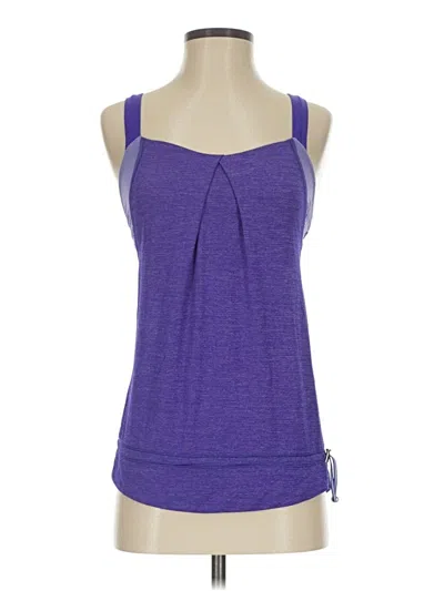 Pre-owned Lululemon Athletica Active Tank Top In Purple