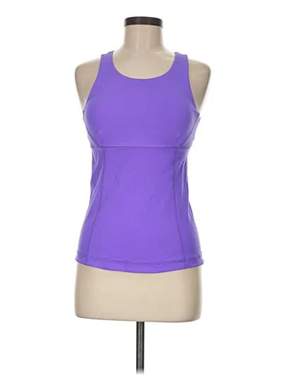 Pre-owned Lululemon Athletica Active Tank Top In Purple