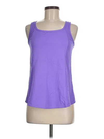 Pre-owned Lululemon Athletica Active Tank Top In Purple