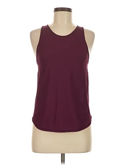 Pre-owned Lululemon Athletica Active Tank Top In Purple