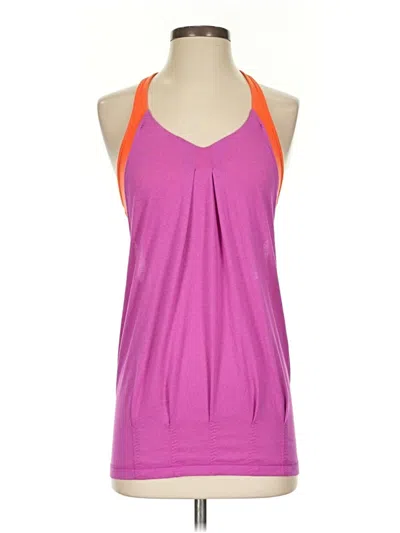 Pre-owned Lululemon Athletica Active Tank Top In Purple