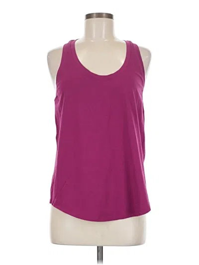 Pre-owned Lululemon Athletica Active Tank Top In Purple