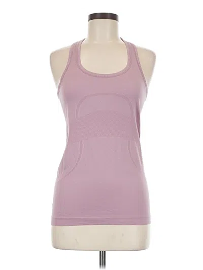 Pre-owned Lululemon Athletica Active Tank Top In Purple