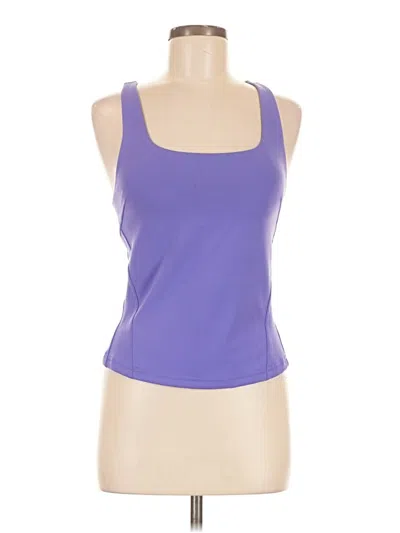 Pre-owned Lululemon Athletica Active Tank Top In Purple