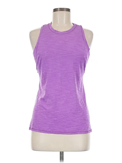 Pre-owned Lululemon Athletica Active Tank Top In Purple
