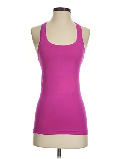 Pre-owned Lululemon Athletica Active Tank Top In Purple