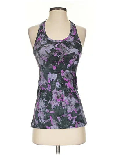 Pre-owned Lululemon Athletica Active Tank Top In Purple