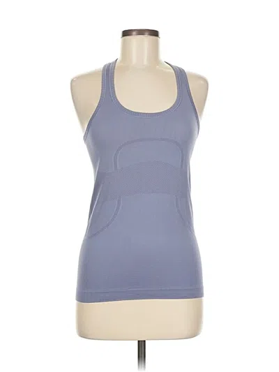 Pre-owned Lululemon Athletica Active Tank Top In Purple