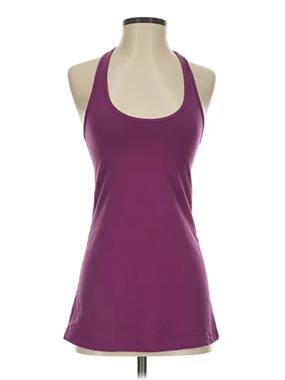 Pre-owned Lululemon Athletica Active Tank Top In Purple