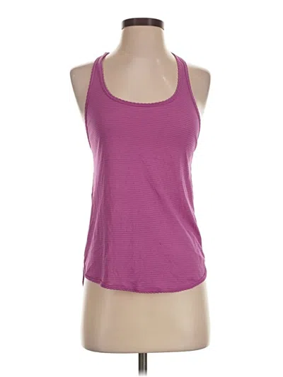 Pre-owned Lululemon Athletica Active Tank Top In Purple