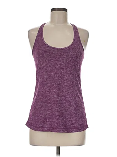 Pre-owned Lululemon Athletica Active Tank Top In Purple