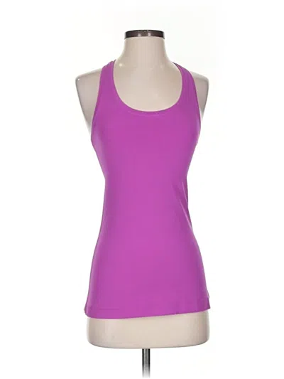Pre-owned Lululemon Athletica Active Tank Top In Purple