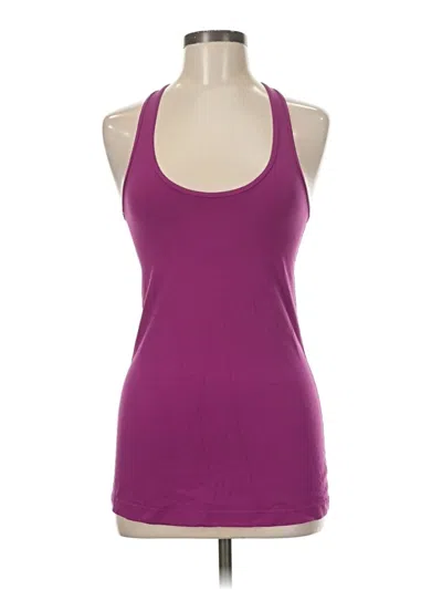 Pre-owned Lululemon Athletica Active Tank Top In Purple