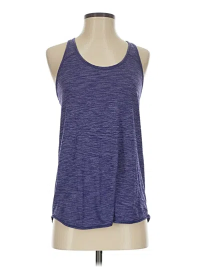 Pre-owned Lululemon Athletica Active Tank Top In Purple