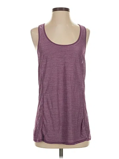 Pre-owned Lululemon Athletica Active Tank Top In Purple