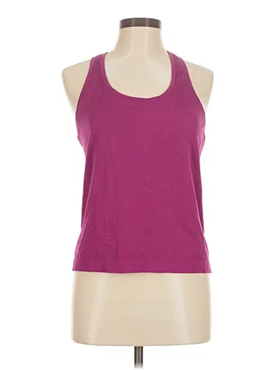 Pre-owned Lululemon Athletica Active Tank Top In Purple