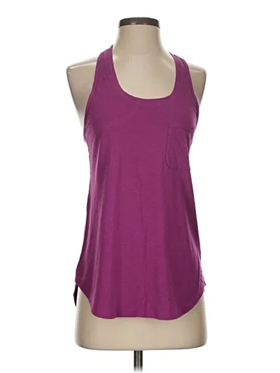 Pre-owned Lululemon Athletica Active Tank Top In Purple