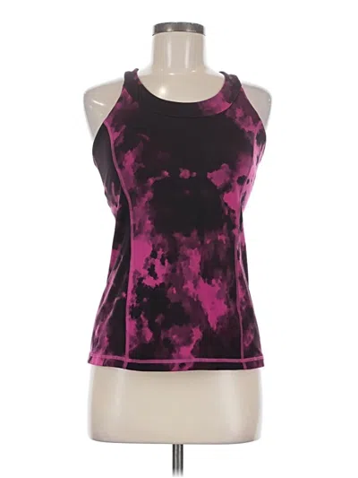 Pre-owned Lululemon Athletica Active Tank Top In Purple