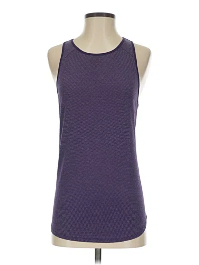 Pre-owned Lululemon Athletica Active Tank Top In Purple